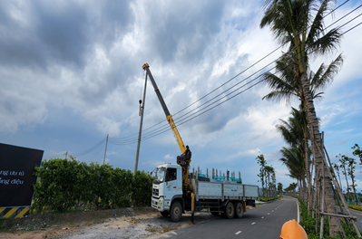 NT Quang Minh bảo trì đường hạ thế