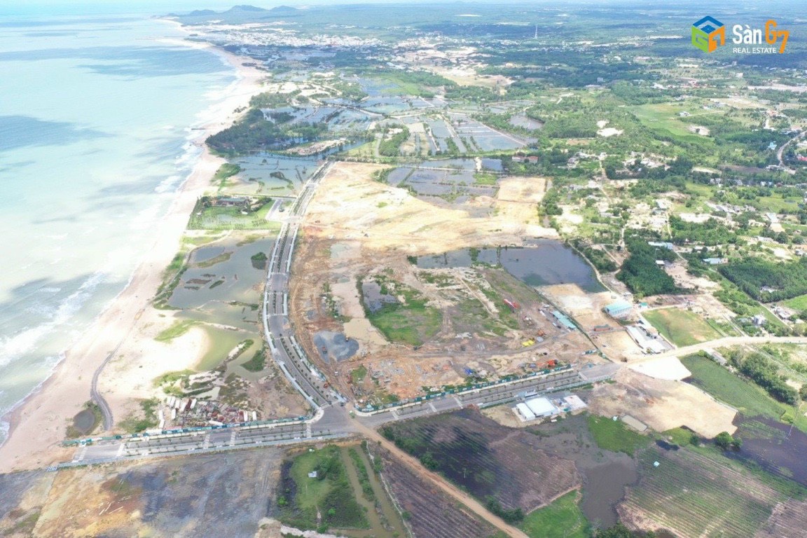 Tiến độ dự án Venezia Beach Hồ Tràm mới nhất Tháng 08/2021