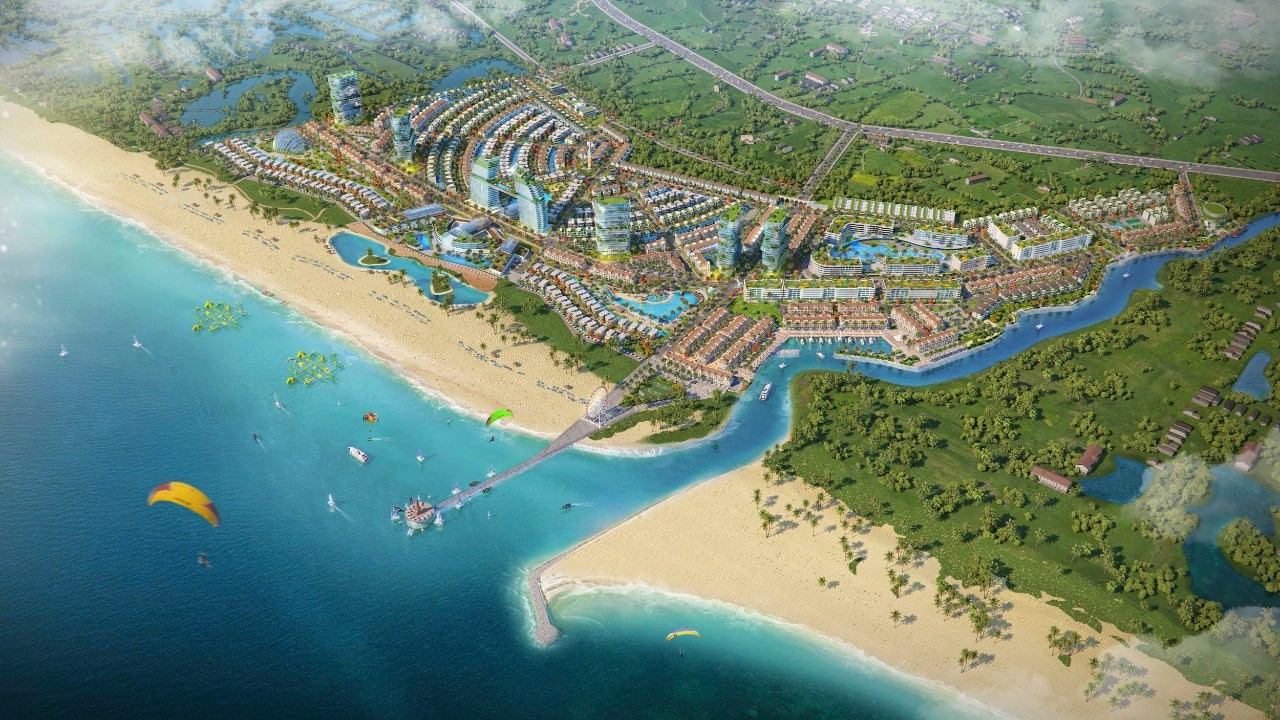 Dự án Venezia Beach - Luxury Residences & Resort nổi bật giữa Hồ Tràm - Bình Châu